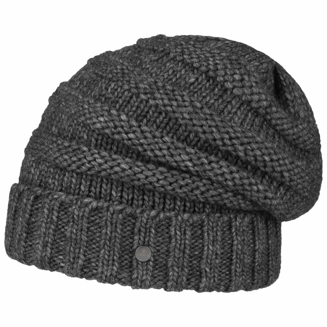 Lierys Long Beanie Strickmütze