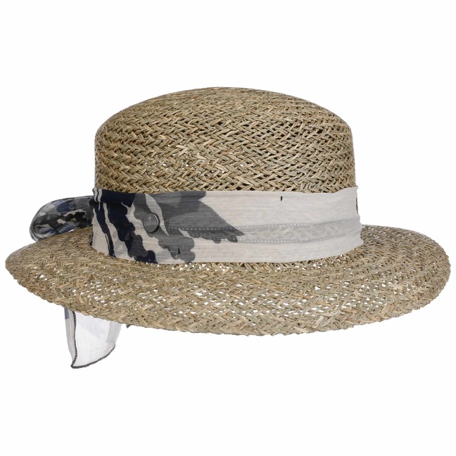 Seagrass Straw Hat with Cloth Band by Lierys -->  | High-quality  Lierys hats, beanies & caps