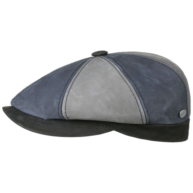 Lierys 8 Panel Tricolour Flatcap