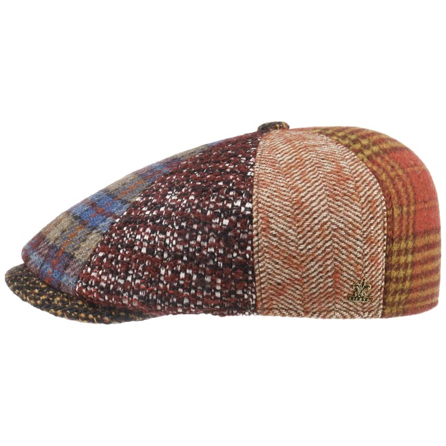 Lierys Wool Patchwork Flatcap