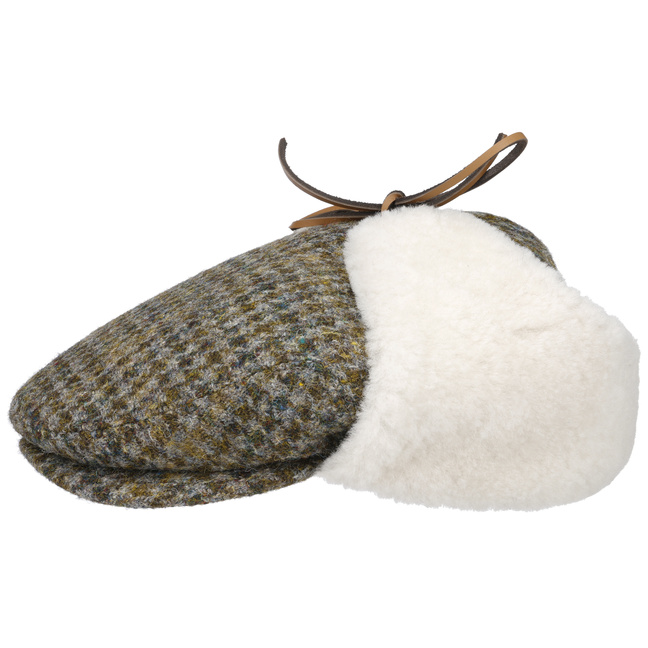 Tweed cap best sale with ear flaps