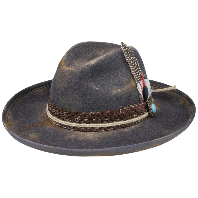 Upward Brim Traveller Wool Hat 