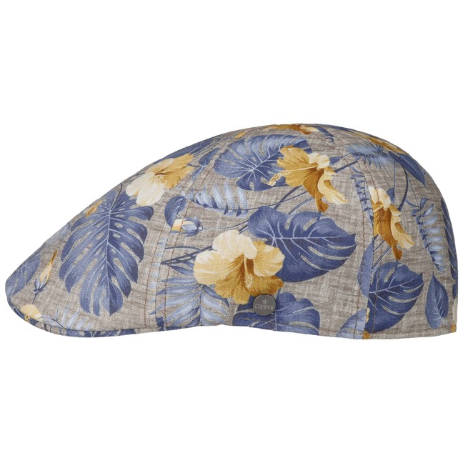 Lierys 6 Panel Flower Print Flatcap