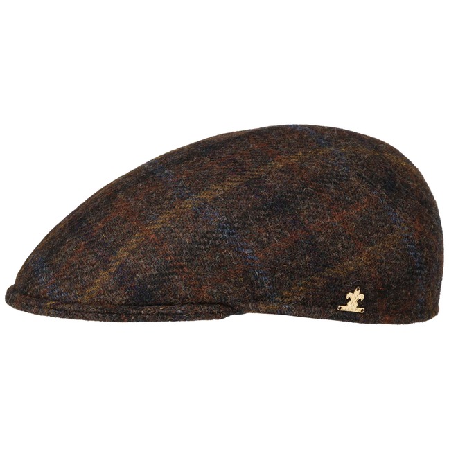 Lierys Vialo Wool Check Flatcap