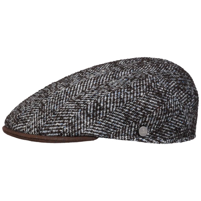 Lierys Bertonico Herringbone Flatcap