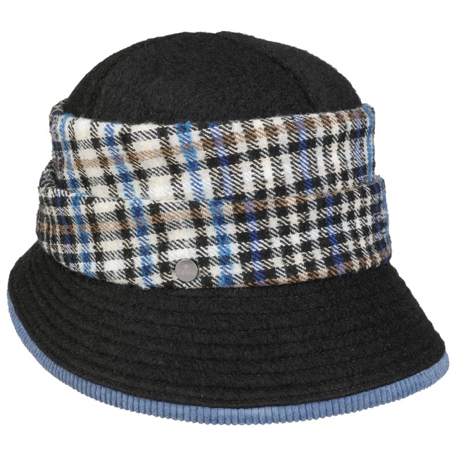 Lierys Asym Brim Bucket Stoffhut