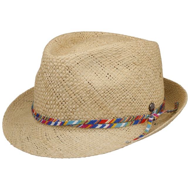 Lierys Fine Colour Band Trilby Strohhut