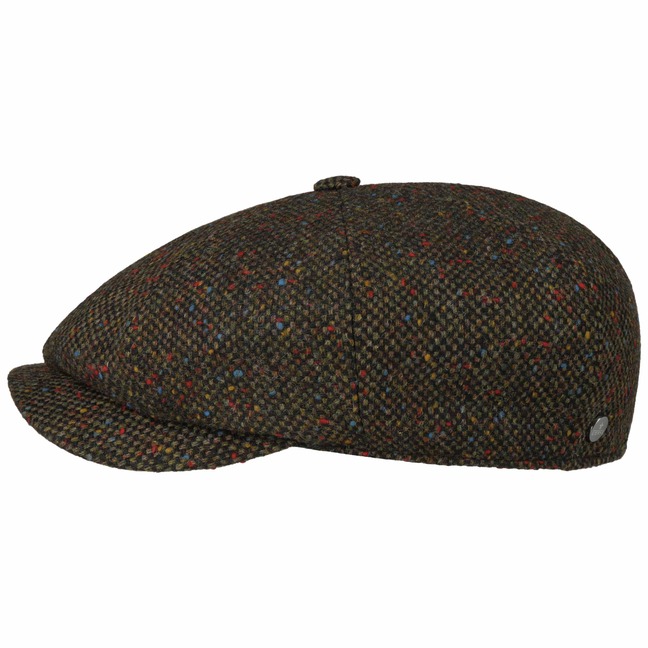 Lierys Colour Dots Wool Flatcap