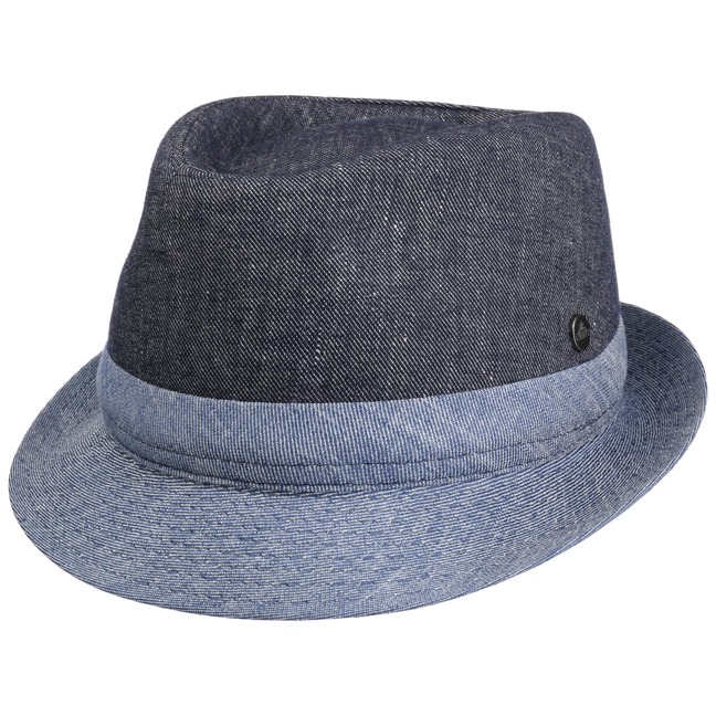 Lierys Twotone Trilby Stoffhut