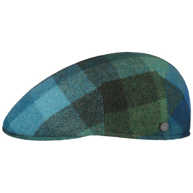 Lierys John Hanly Wool Check Flatcap