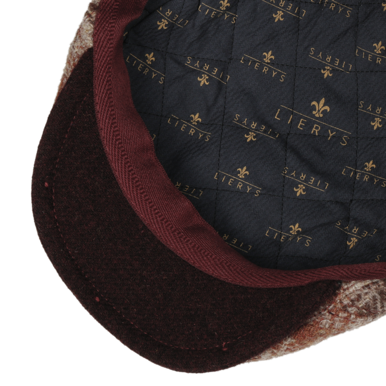 Benrover Check Flat Cap by Lierys --> High-quality