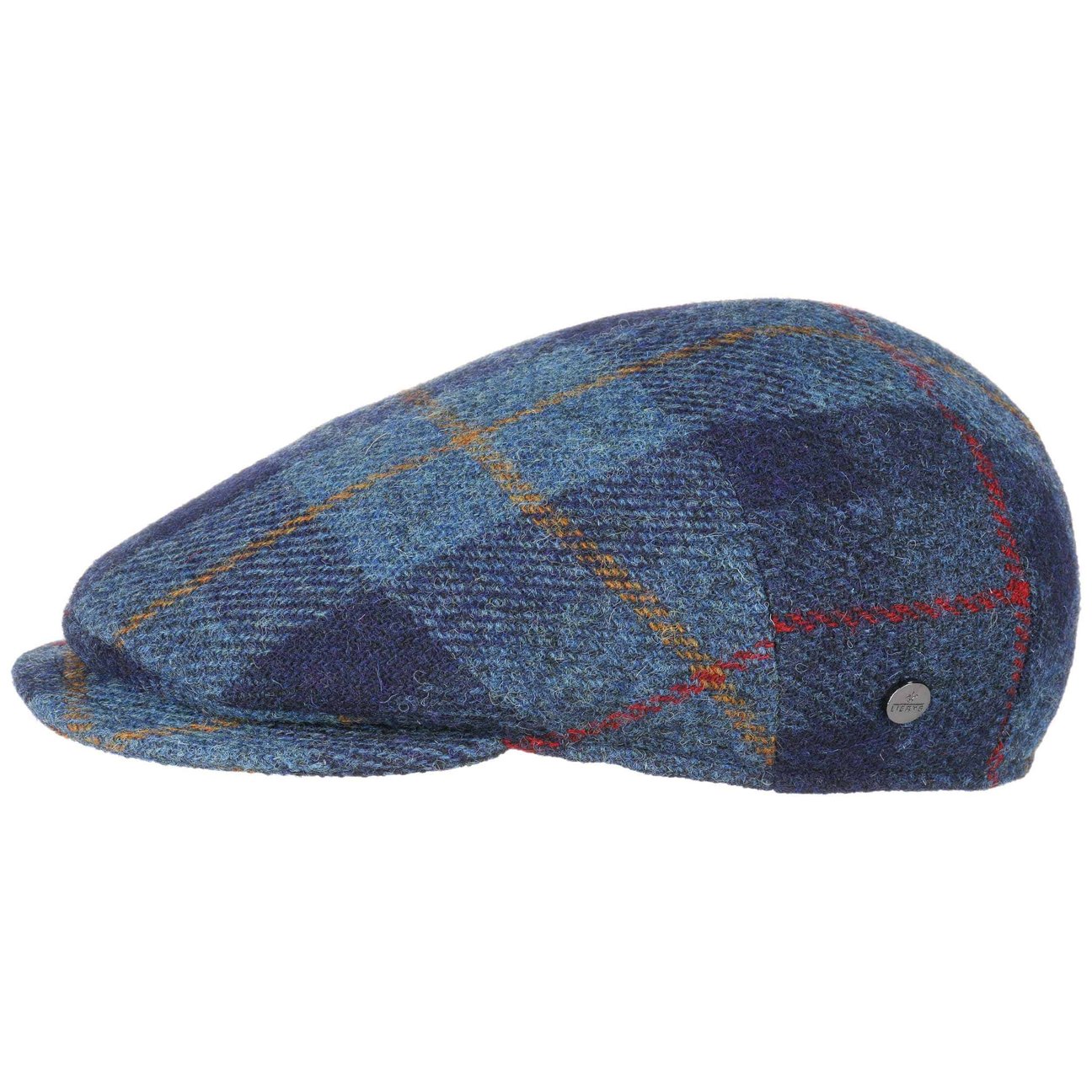 Capri Harris Tweed Flat Cap --\u003e Lierys 