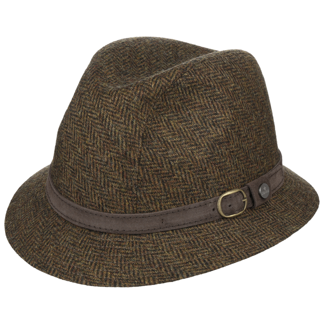 Classic Harris Tweed Wool Hat by Lierys -->