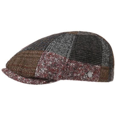 Carlsen Wool Check Flat Cap by Lierys --> Lierys.com | High