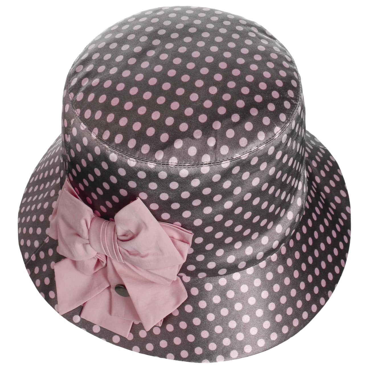 Dots Bucket Cloth Hat by Lierys -->