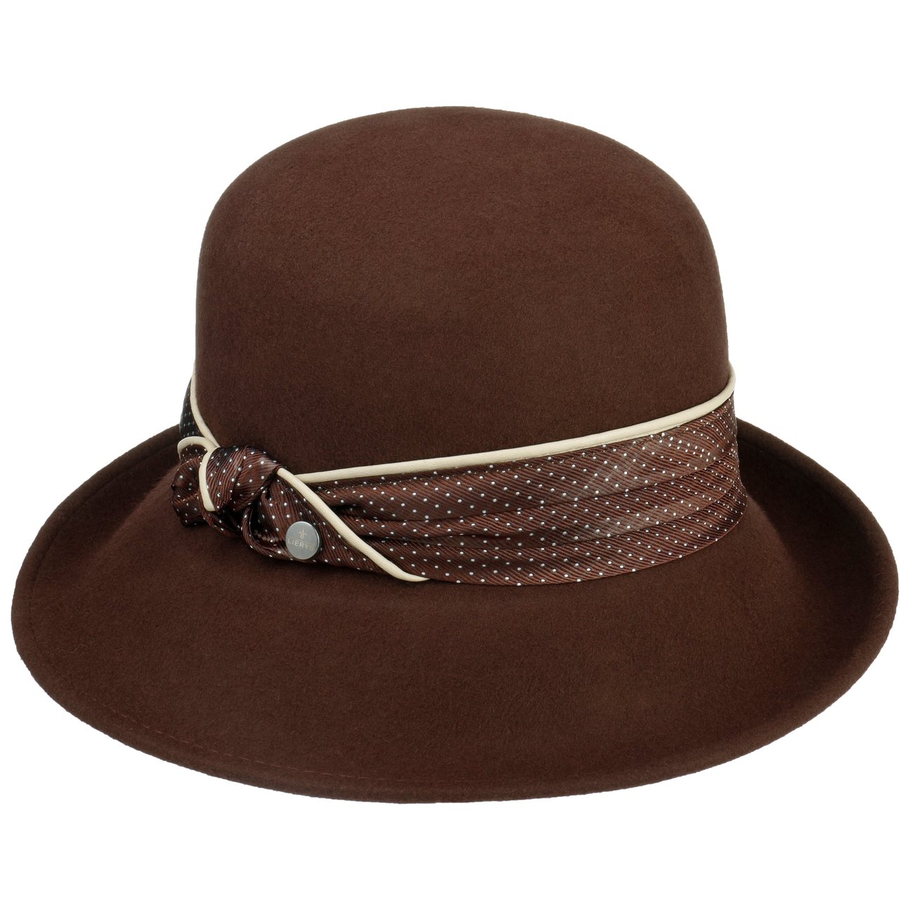 Dotted Band Wool Hat --\u003e Lierys.com 