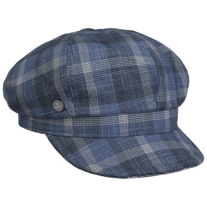 TOSKATOK Bakerboy Kappe Damen - 8-Panel Wollmischung Newsboy Cap