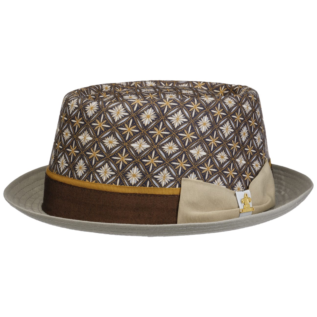 Harford Pork Pie Cloth Hat by Lierys Gold Lierys High quality Lierys hats beanies caps