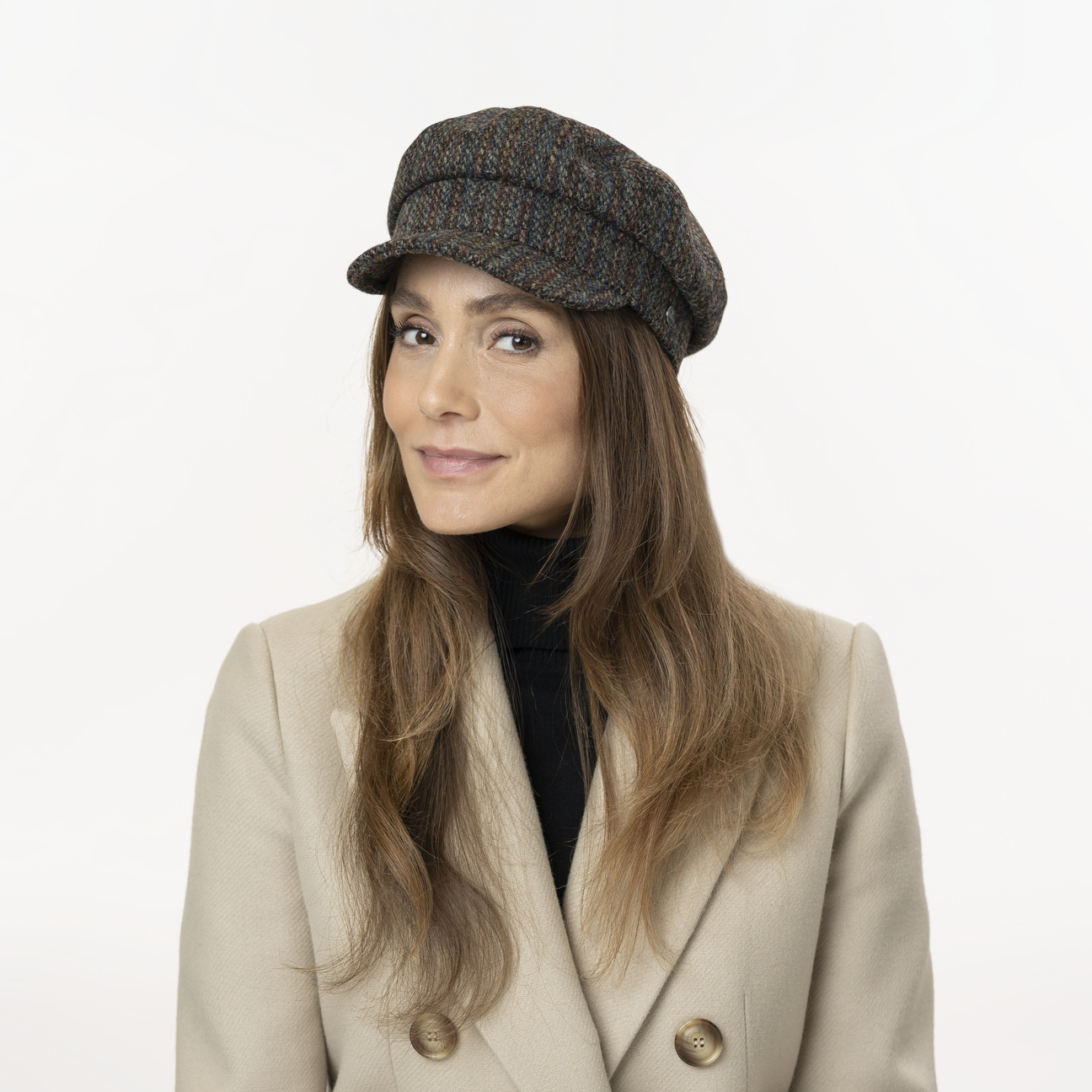 Cappello Aviatore Tweed Lambswool by Lierys