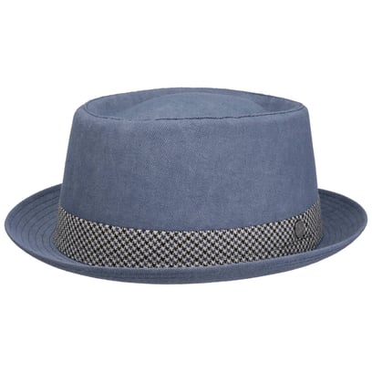 Houndstooth Ribbon Pork Pie Stoffhut by Lierys - 79,95 &euro;
