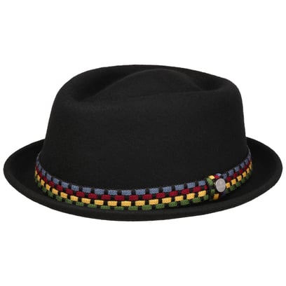 Knit Colour Band Pork Pie Wollhut by Lierys - 59,95 &euro;