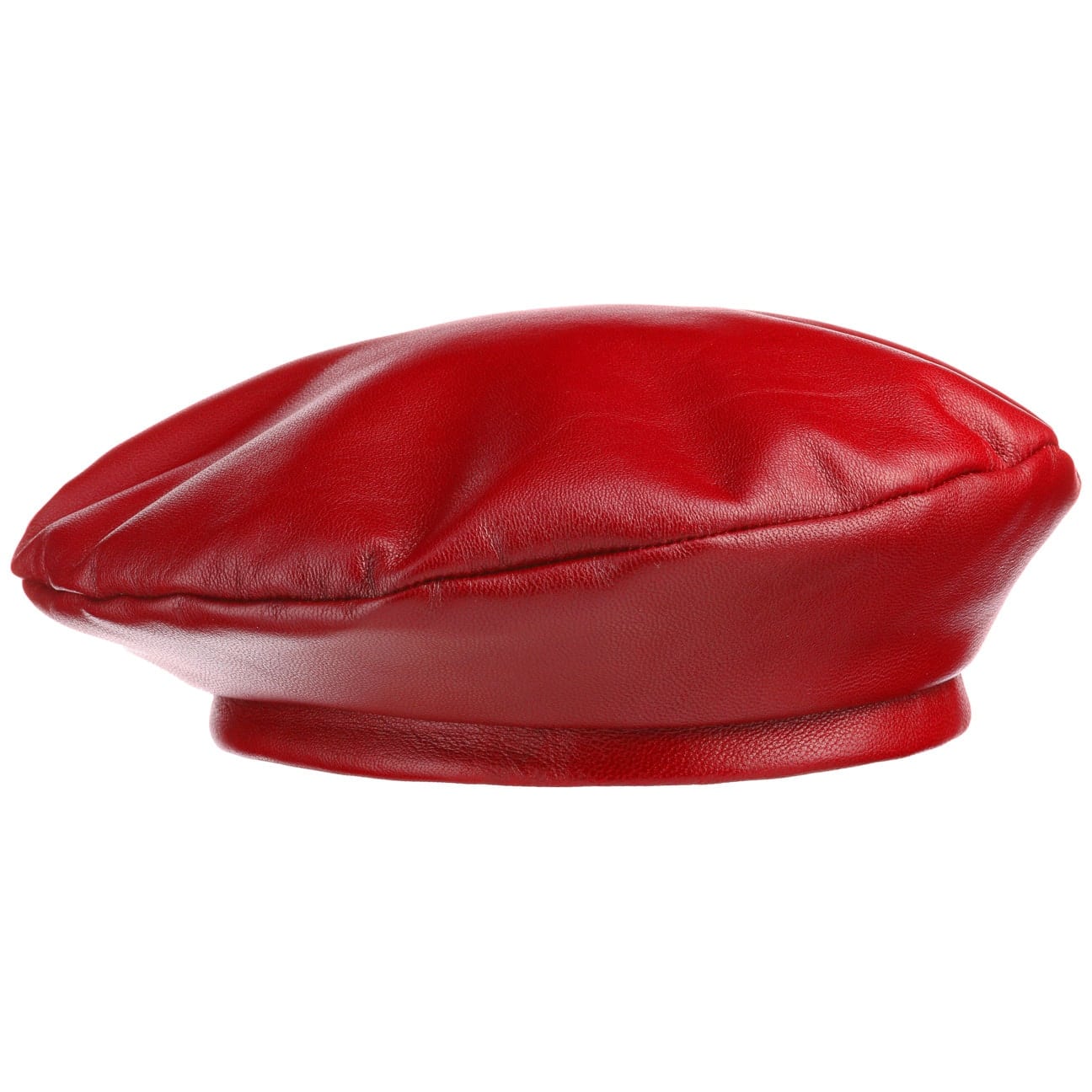 Leather beret gucci online