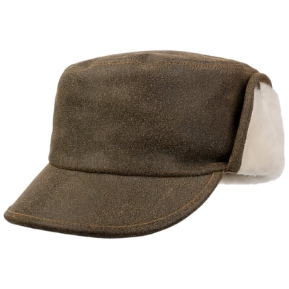 Leder Armycap mit Ohrenklappen by Lierys - 79,95 &euro;
