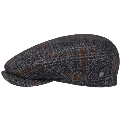 LIERYS Uni Cotton Flatcap - Klassische Schirmmütze Made In Italy Herren