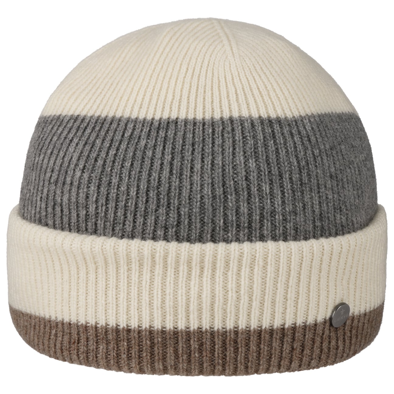 Merino Wool Knit Beanie Hat