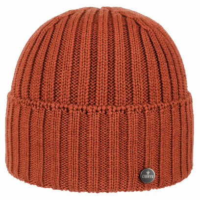 Merino Strickm�tze mit Umschlag by Lierys - 59,95 &euro;