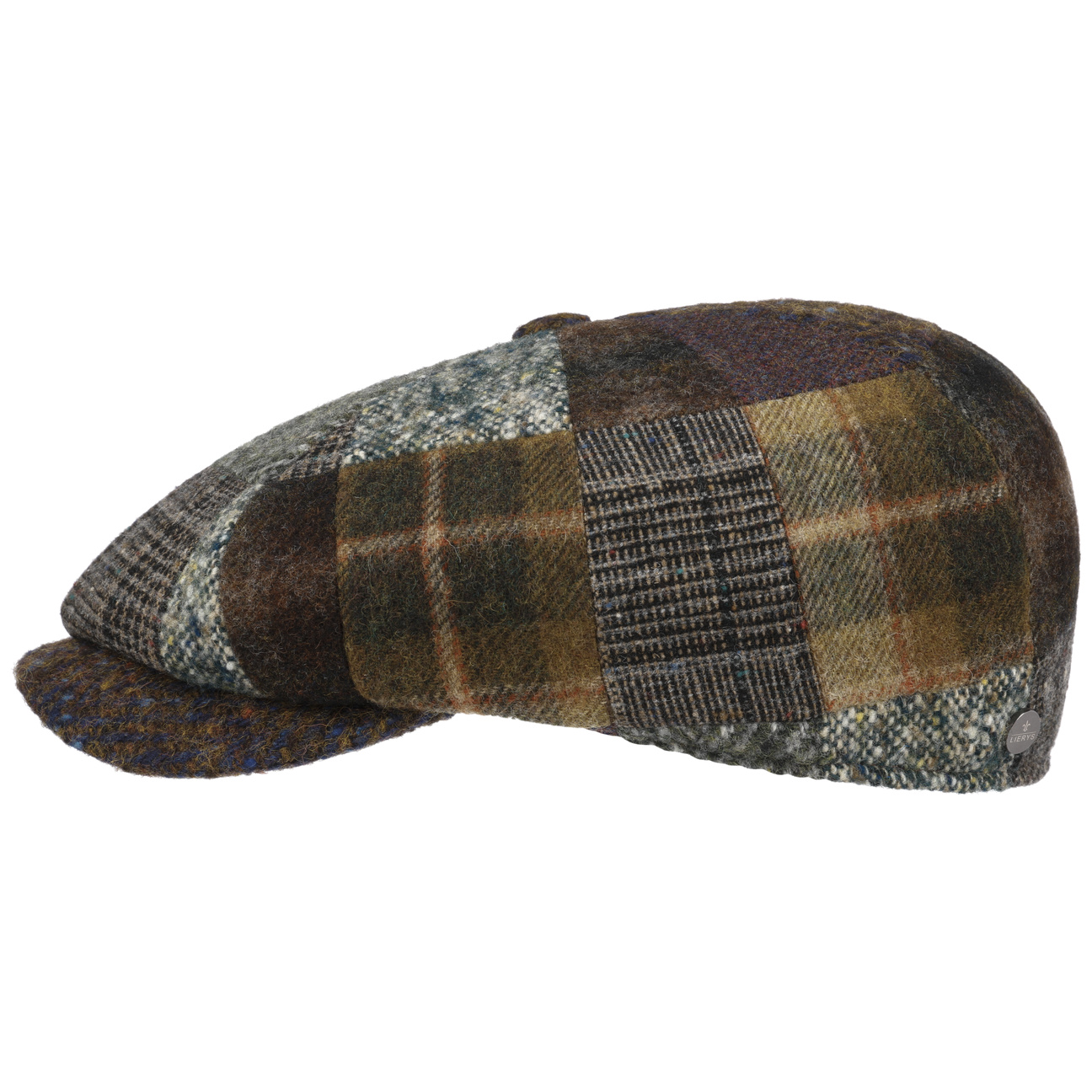 Millner Patchwork Flat Cap by Lierys