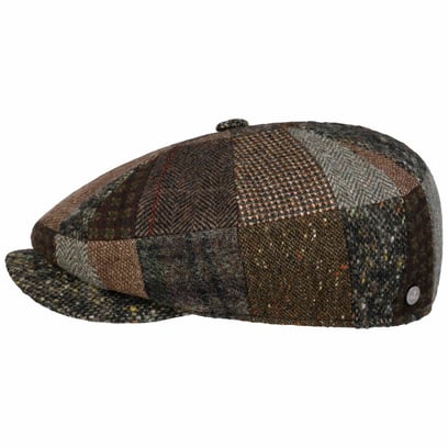 Mindell 8 Panel Patchwork Flatcap by Lierys - 79,90 &euro;