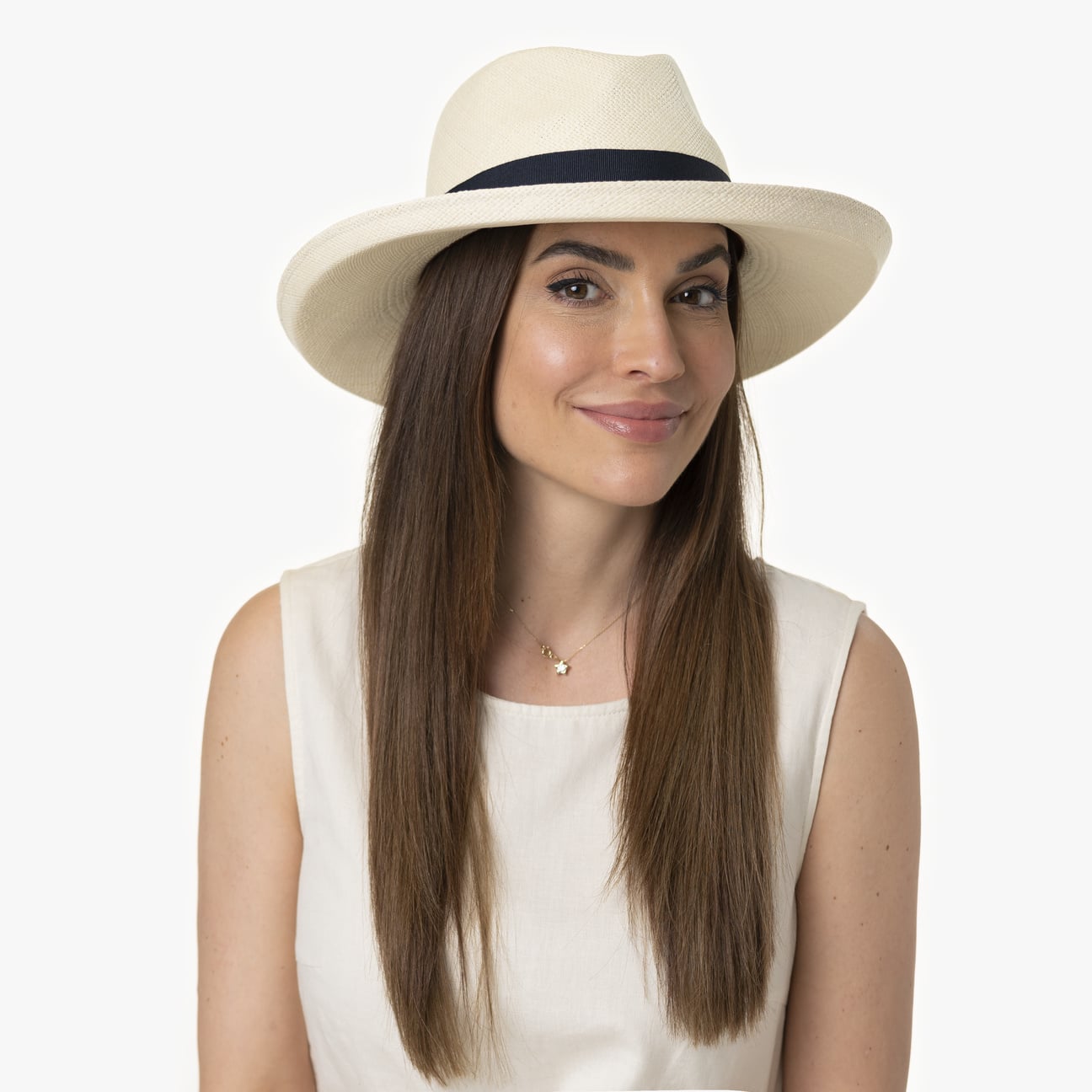 Panama Straw Cap by Lierys -->   High-quality Lierys hats,  beanies & caps