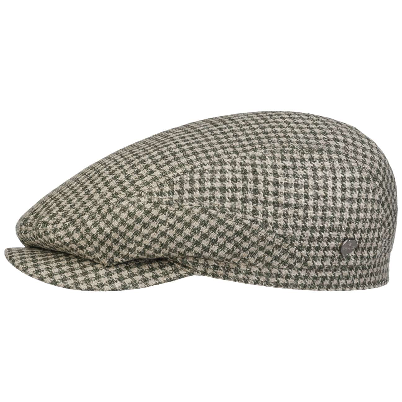 Houndstooth flat cap online