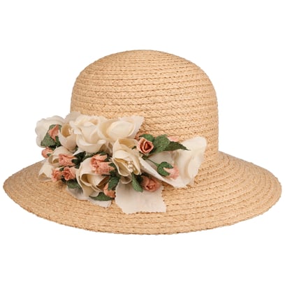 Telina Raffiahut mit Blumen by Lierys - 99,00 &euro;