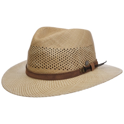 Panama Straw Cap by Lierys -->   High-quality Lierys hats,  beanies & caps