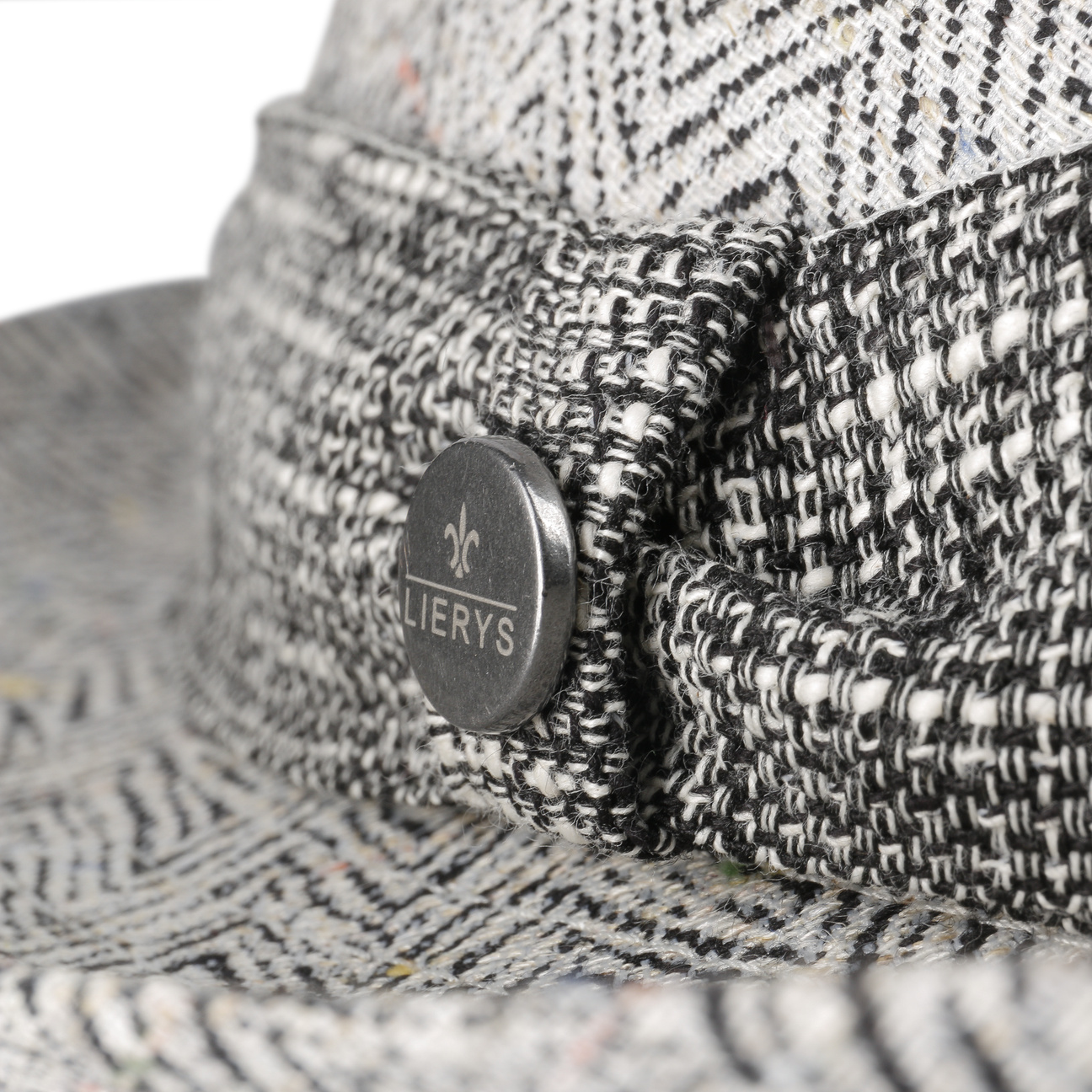 Hanna Hats of Donegal Tweed Walking Hat in GREY HandMade in