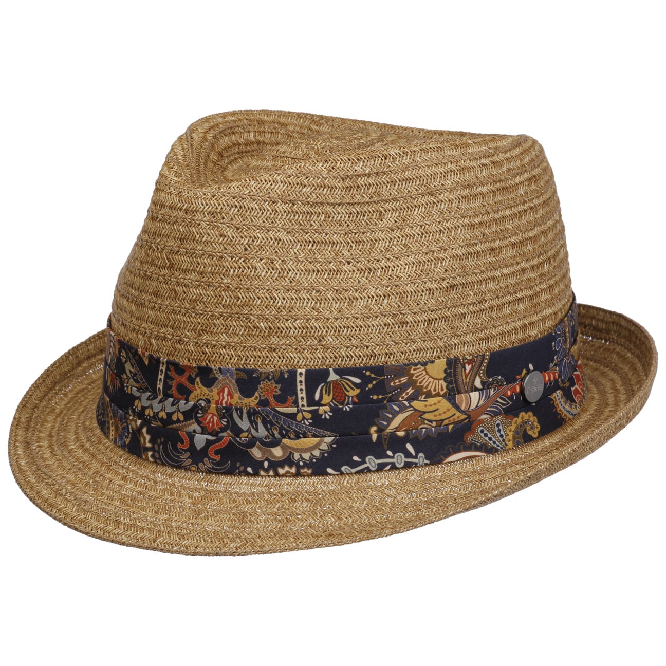 Vindello Toyo Trilby Straw Hat by Lierys -- decoding=