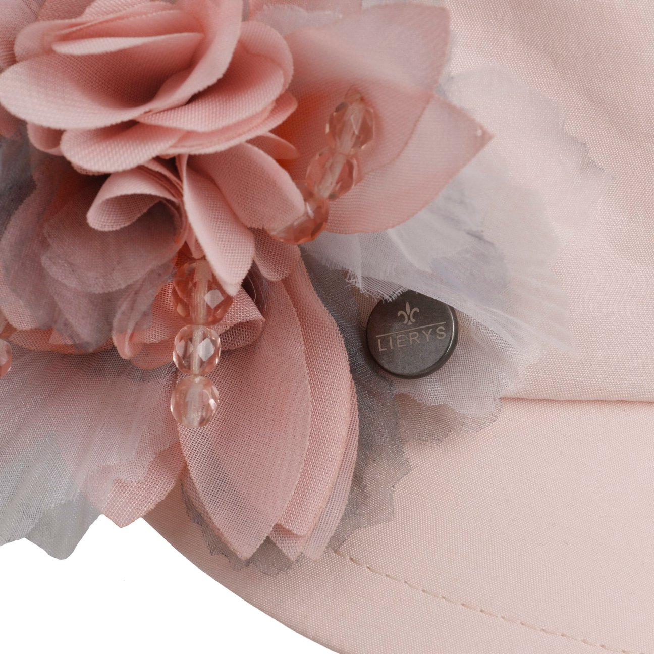 Voltana Newsboy Cap with Flower by Lierys --> Lierys.com 